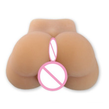 Fesses masculines de silicone de produits de jouet de sexe avec Didymus pour Gay